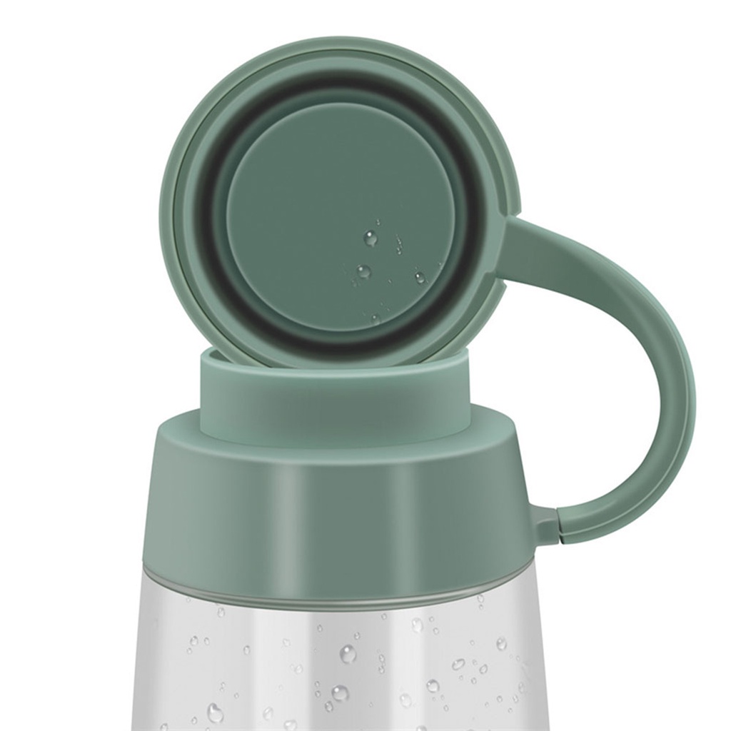 hongkangda Drinkware Home Automatic Mixing Cup Electric Stirring Kitchen Portable Shaker Mixer Thermose Family Expenses ABS 350ml Household PC Green Protein Powder Milk Powder Coffee