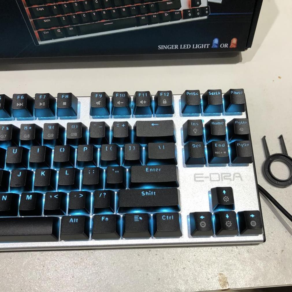 Bàn phím cơ E-DRA EK3087 - Siêu phẩm năm 2020 - Khung kim loại - Đèn led màu xanh dương - Bảo hành 24 tháng | BigBuy360 - bigbuy360.vn