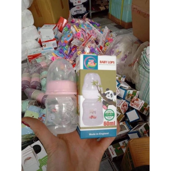 Bình sữa sơ sinh 60ml Babu