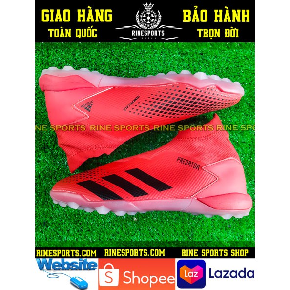 (HÀNG THAILAND) GIÀY BÓNG ĐÁ SÂN CỎ NHÂN TẠO Predator 20.1 - 20.3 TF. không dây và có dây .CAM KẾT Y HÌNH