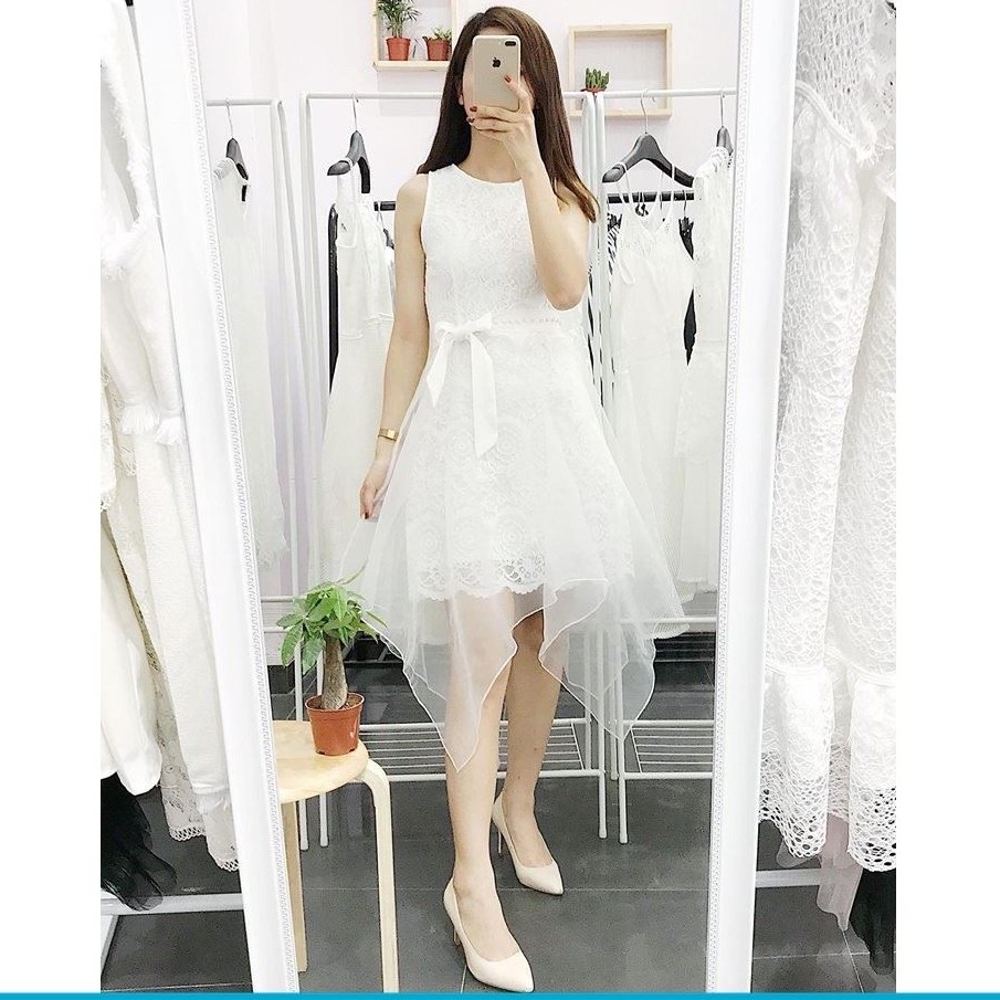 Đầm dự tiệc đính hạt dáng xoè sang trọng | BigBuy360 - bigbuy360.vn