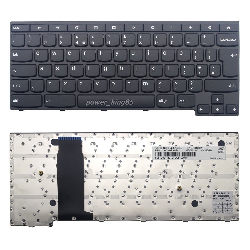 (KEYBOARD) BÀN PHÍM LAPTOP LENOVO YOGA 11E CHROMEBOOK dùng cho Thinkpad Yoga 11E