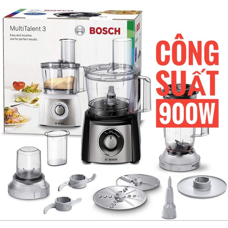 MÁY XAY ĐA NĂNG BOSCH MCM3PM386 900W (MADE IN EU)