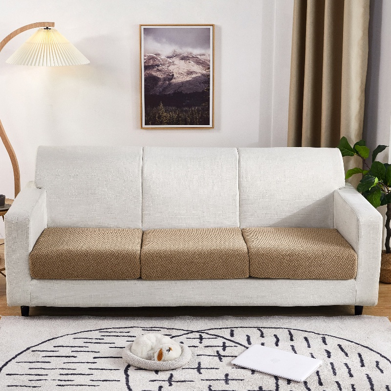 Vỏ bọc đệm ghế sofa bằng chất liệu spandex co giãn dùng trang trí nội thất phòng khách