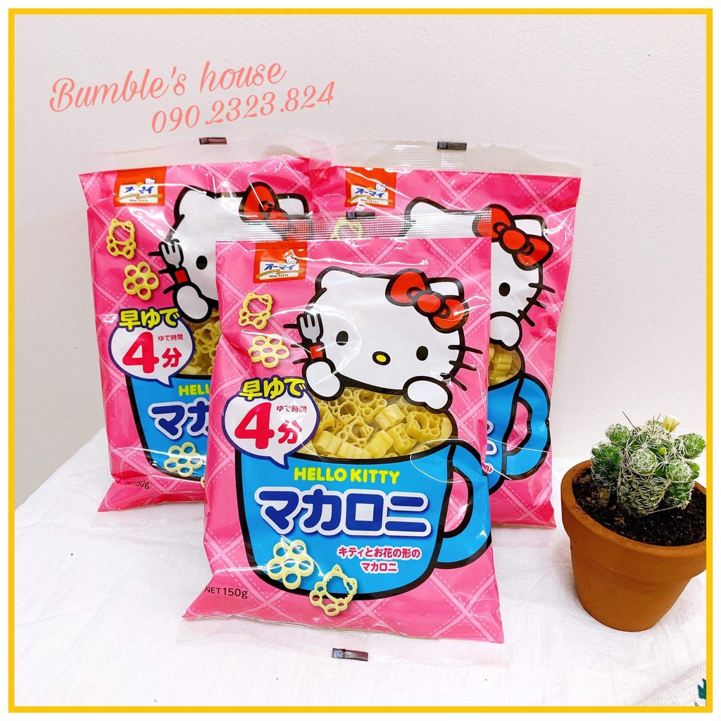 Nui Hello Kitty Nhật Bản - Nui ăn dặm cho bé (150g) - 9th