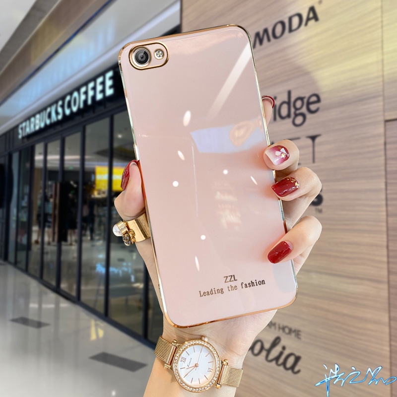 Ốp Điện Thoại Silicon Mềm Kết Cấu Sang Trọng Bảo Vệ Cho OPPO A83 Case F1S A59 2022
