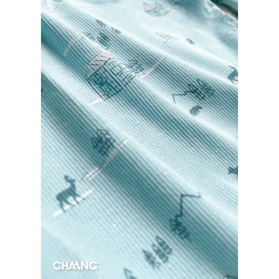 Bộ dài tay len tăm xanh cho bé 3M-5Y