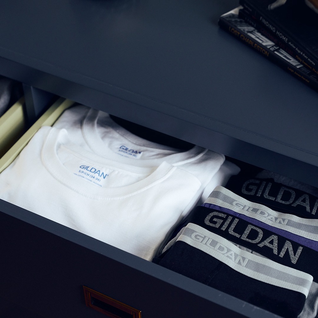 Áo Gildan Premium cotton 2 chiều thấm hút mồ hôi