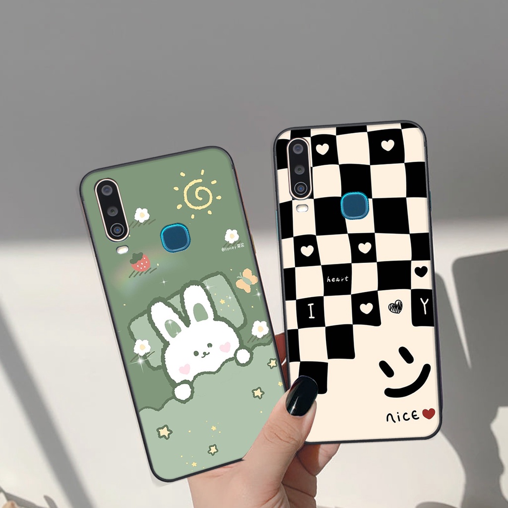 Ốp lưng Vivo U10 / Y12 / Y15 / Y17 in hình Gấu nâu - hồng, Gấu Be@rick  cực CUTE, DỄ THƯƠNG