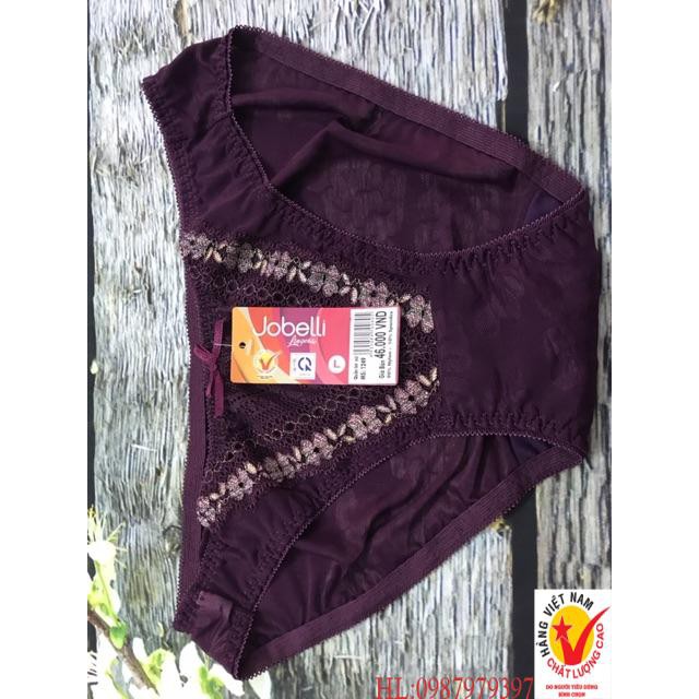 Quần lót nữ cao cấp Jobelli - MS:1249LƯỚI HOA PHỐI REN