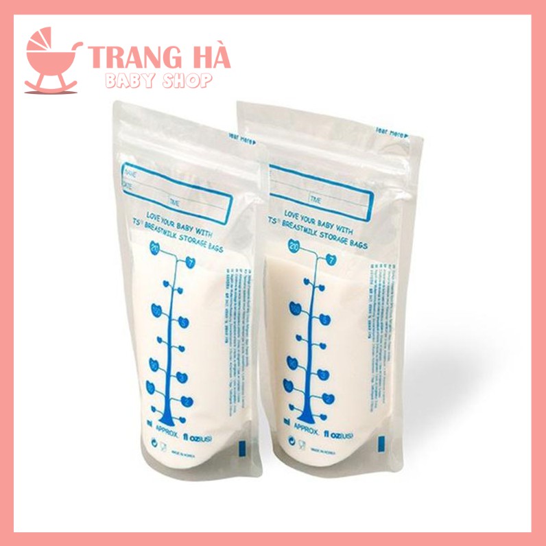 CHÍNH HÃNG HỘP 30 TÚI ĐỰNG SỮA MẸ (TRỮ SỮA MẸ) UNIMOM COMPACT KHÔNG CÓ BPA 210ML (30 TÚI/HỘP)