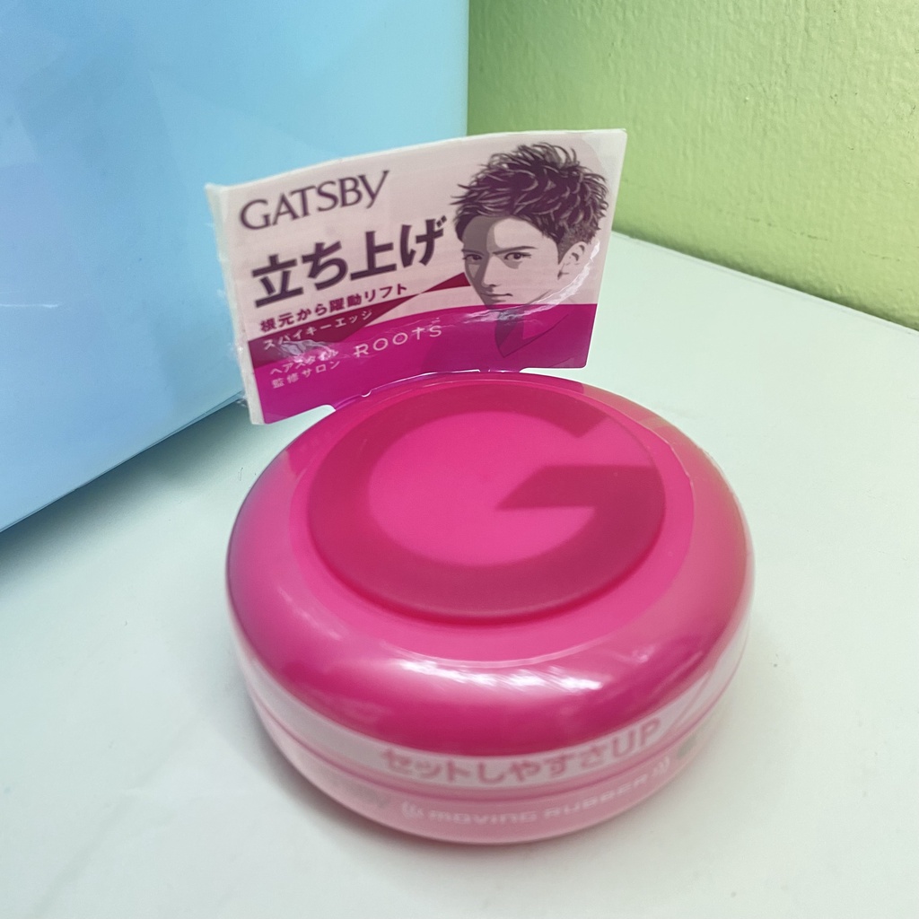 Sáp vuốt tóc Gatsby Moving Rubber Spiky Edge siêu cứng 10/10 made in Japan nhập khẩu chính ngạch nên uy tín miễn bàn