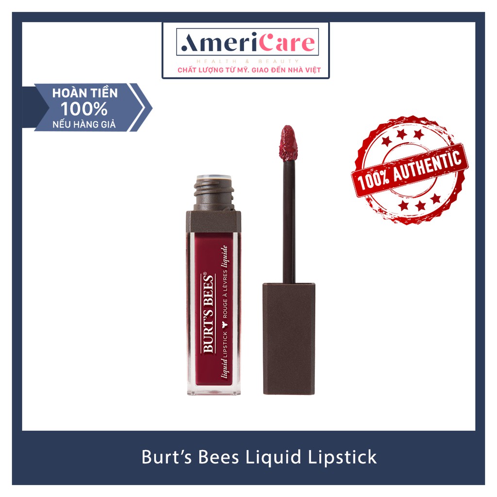 [Bill Mỹ] Son màu Burt’s Bees Liquid