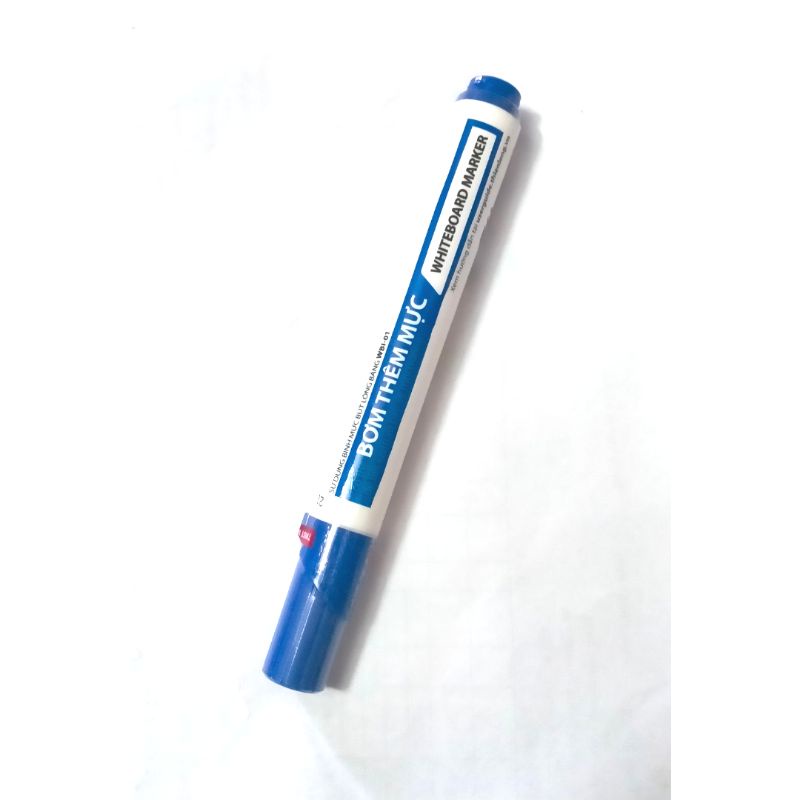 Bút lông bảng Thiên Long màu mực xanh có thể bơm thêm mực WB-03 2.5mm
