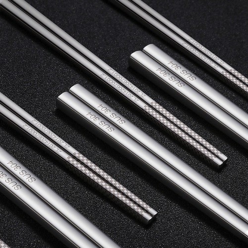 Đũa inox 304 cao cấp - 5 Đôi.