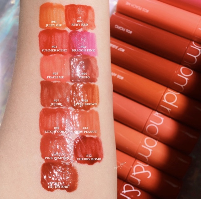 [Màu 1-21]SON TINT BÓNG ROMAND JUICY LASTING TINT | BigBuy360 - bigbuy360.vn