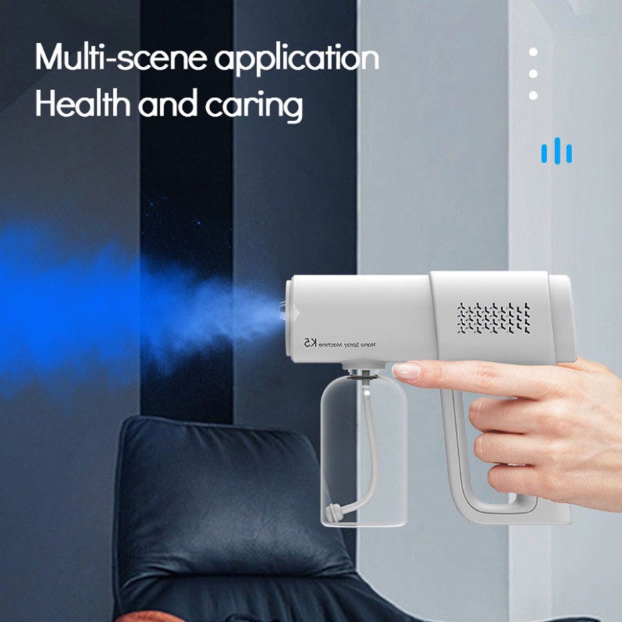 Bình phun khử khuẩn K5 pro  Tặng bột cloramin b khử khuẩn  bình xịt khử trùng không dây cầm tay, dùng pin sạc