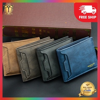 Ví nam có ngăn rời đựng thẻ riêng, bóp nam mới nhất trẻ trung tiện lợi.