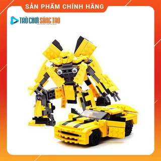 Bộ lego xếp hình robot biến hình Transformers BumbleBee 221 psc