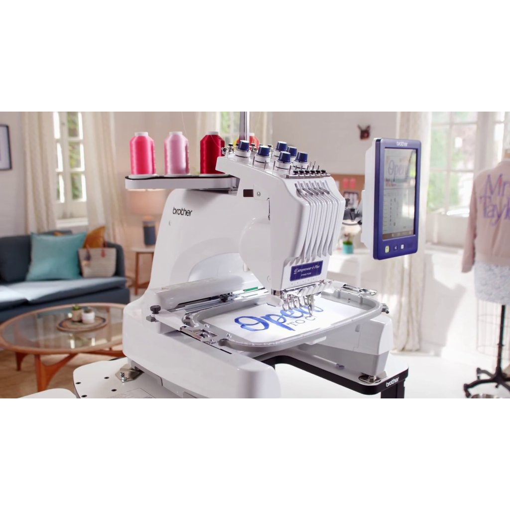 Máy thêu Brother PR670 máy cũ giá 100trd