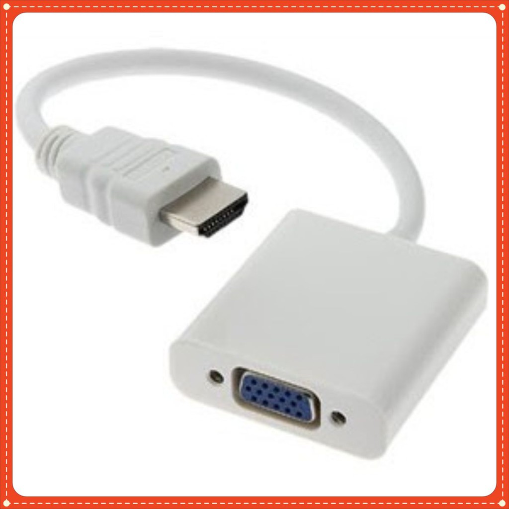 Cáp chuyển đổi HDMI sang VGA HDMI To VGA Adapter [shop nhím]