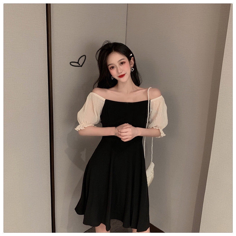 Đầm Nữ Trễ Vai Tay Phồng Thời Trang Quyến Rũ | BigBuy360 - bigbuy360.vn