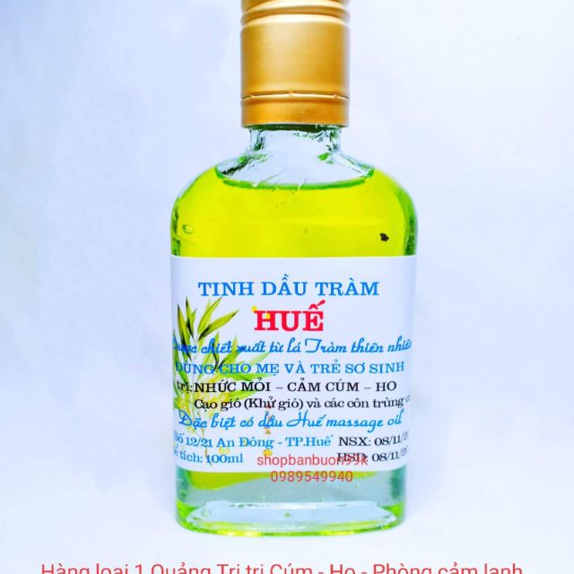 [ Giá sốc] 1 Lọ TINH DẦU TRÀM HUẾ loại 1