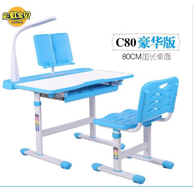 Bộ bàn ghế học sinh thông minh chống gù chống cận cho bé. | BigBuy360 - bigbuy360.vn