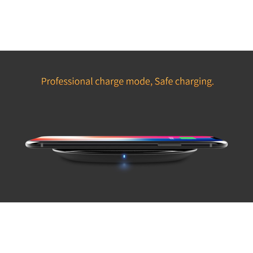 Đế sạc nhanh không dây NILLKIN MC031 10W Standard Gemini Dual Wireless Charging Pad for iPhone/Samsung