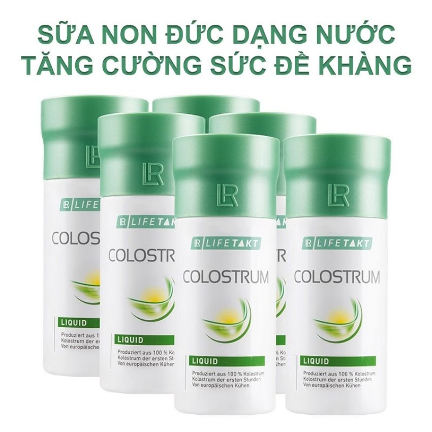 Sữa non LR Colostrum Đức chai 125ml cho bé hỗ trợ tăng đề kháng, cải thiện hệ miễn dịch, ăn ngon ngủ khỏe