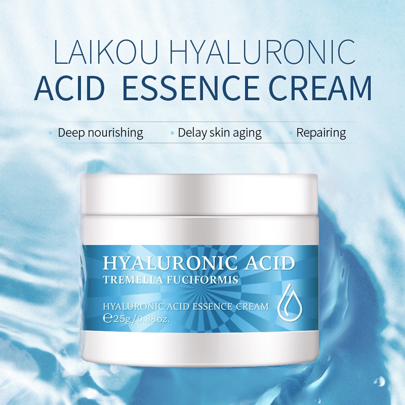 Kem Dưỡng Da Mặt LAIKOU Chiết Xuất Ốc Sên / Hyaluronic Acid / Collagen Dưỡng Ẩm Chống Lão Hóa Da