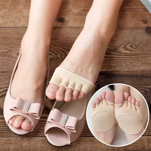 [Hàng mới về] Cặp đệm lót ngón chân bằng cotton giúp giảm đau và chống lão hóa