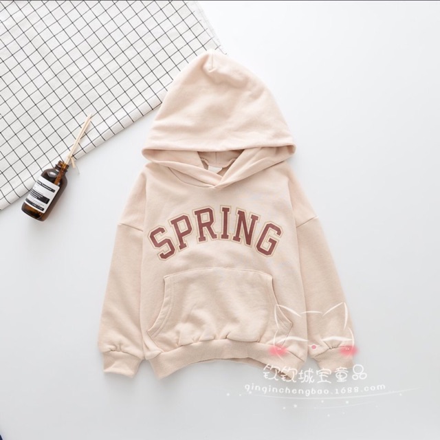 Áo hoodie cho bé Spring