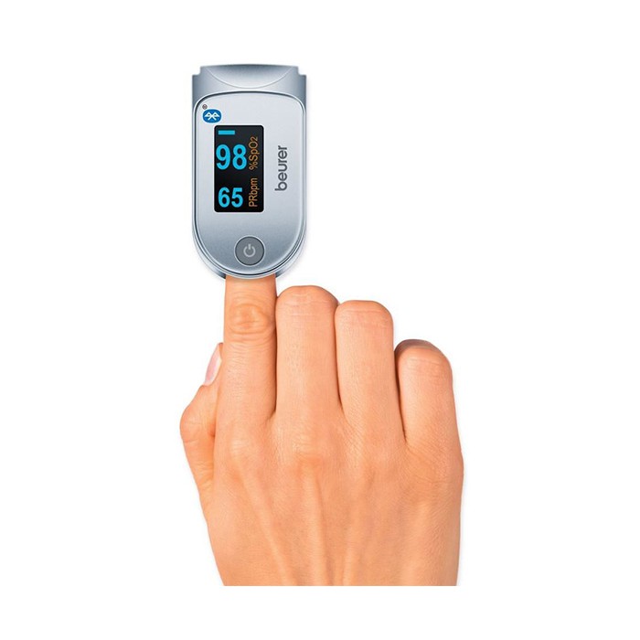 Máy đo nồng độ oxy trong máu SpO2 và nhịp tim Beurer PO60 – Hàng Chính Hãng