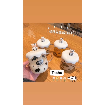 CỐC BÒ SỮA CÓ QUAI CẦM