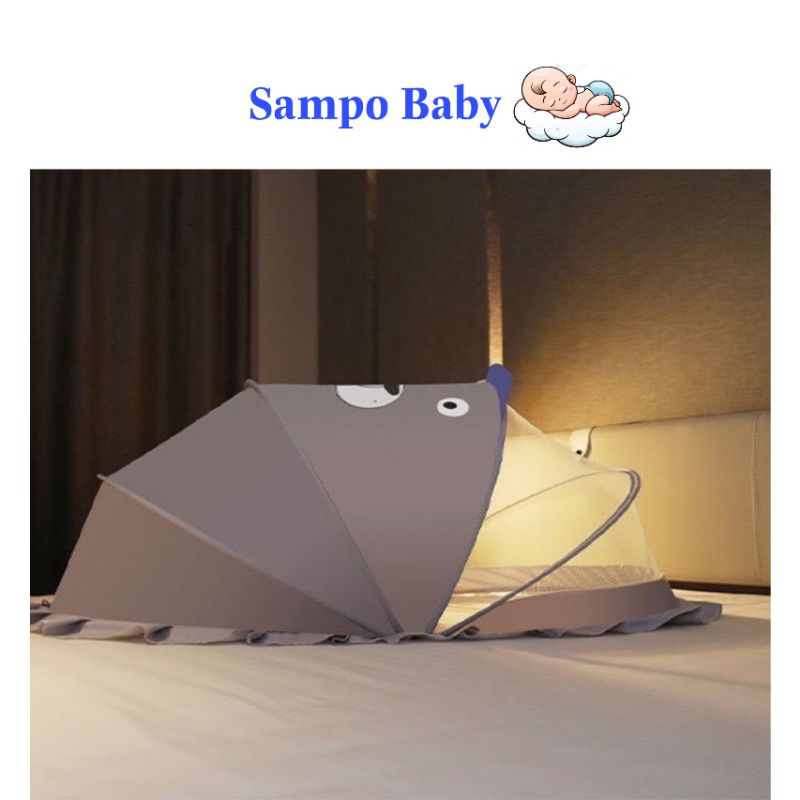 Màn Chụp Màn Ngủ Gấp Gọn Cho Bé, Chống Côn Trùng + Bảo Vệ Bé An Toàn Khi Ngủ
