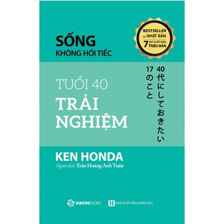 Sách-Sống không hối tiếc - Tuổi 40 trải nghiệm