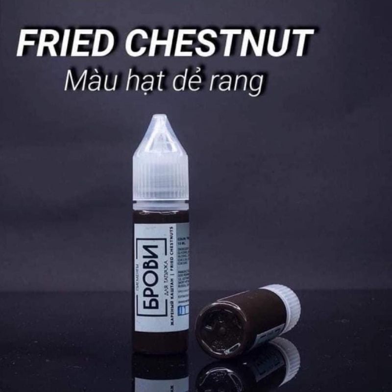 Mực Brovi cao cấp hữu cơ Bản Nga chính hãng chuyên đi sợi điêu khắc giữ màu 99%  15ml