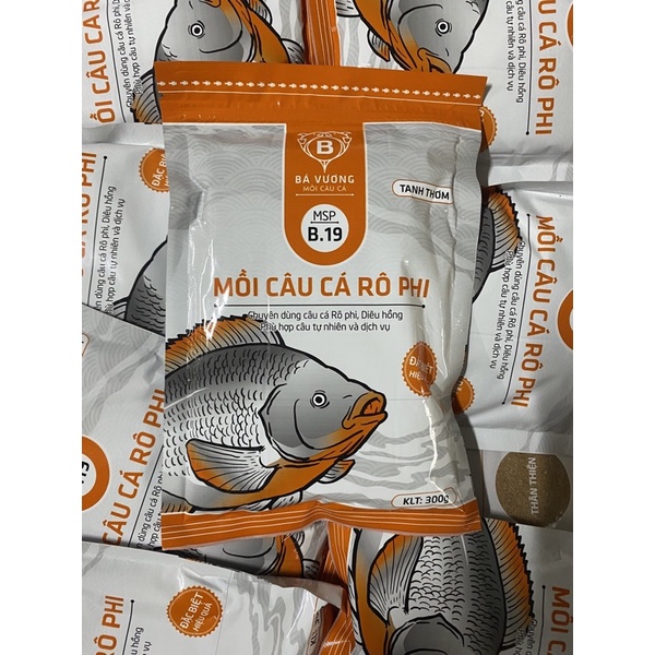 Mồi câu cá rô phi B19 - 300g - Bá vương