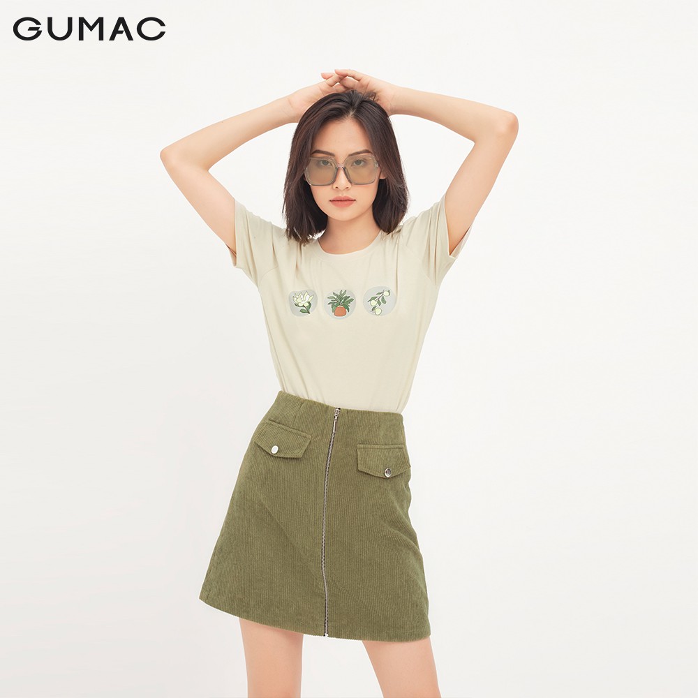 Chân váy nữ dây kéo GUMAC đủ màu, đủ size phong cách năng động, trẻ trung VA1277 | BigBuy360 - bigbuy360.vn