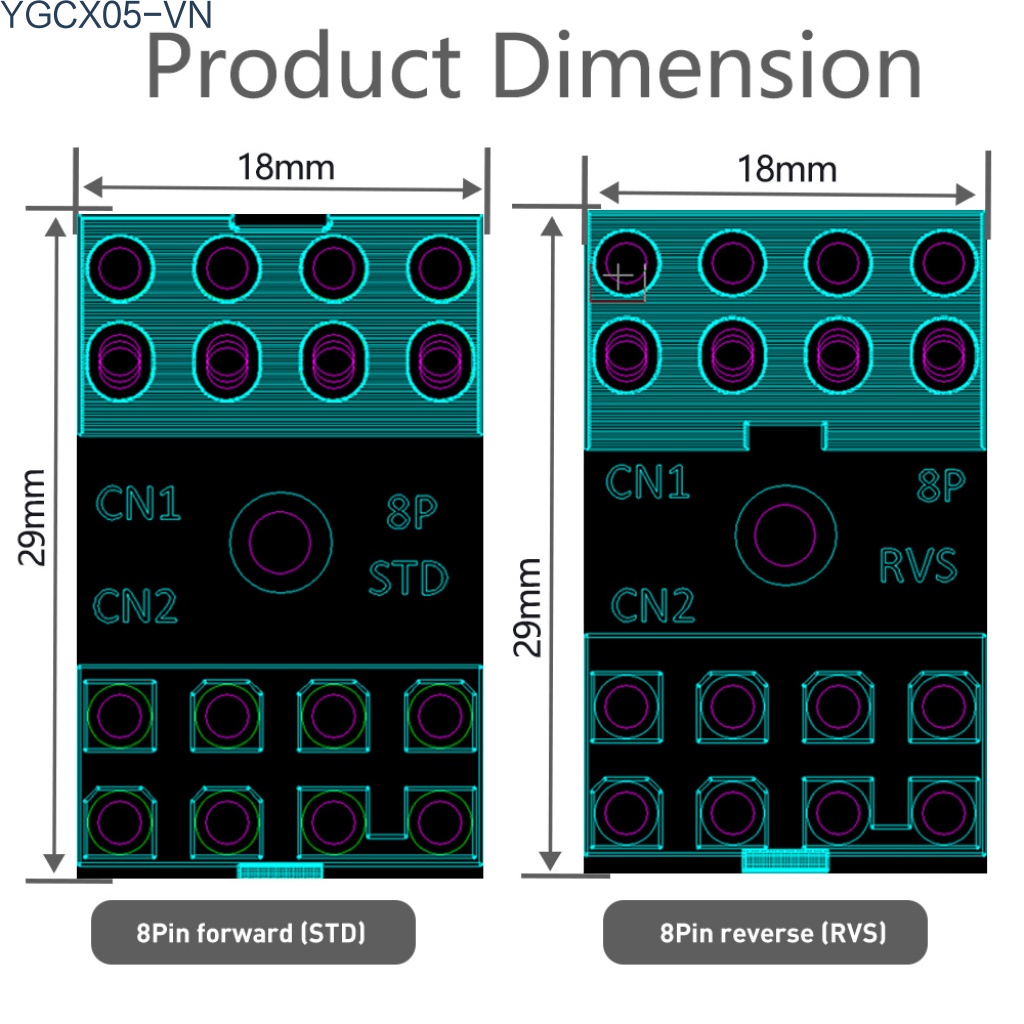 Đầu Chuyển Đổi Nguồn Atx 8pin / 6pin Sang 8pin / 6pin 180 Độ Cho Máy Tính / Đồ Họa | BigBuy360 - bigbuy360.vn
