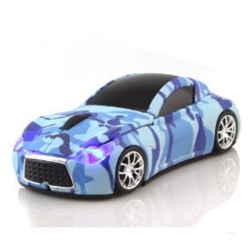 Chuột Quang Không Dây 1600dpi 3D HìNh Xe Hơi Thể Thao