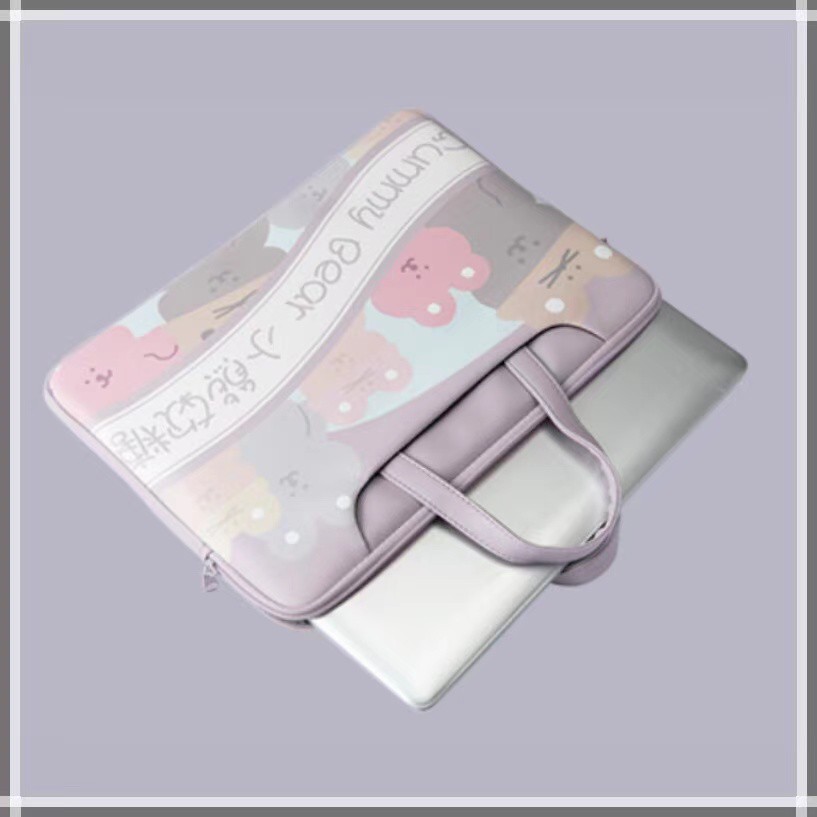 Túi đựng máy tính xách tay 15.6 11 12 Inch tích hợp dây đeo phong cách Hàn Quốc | BigBuy360 - bigbuy360.vn