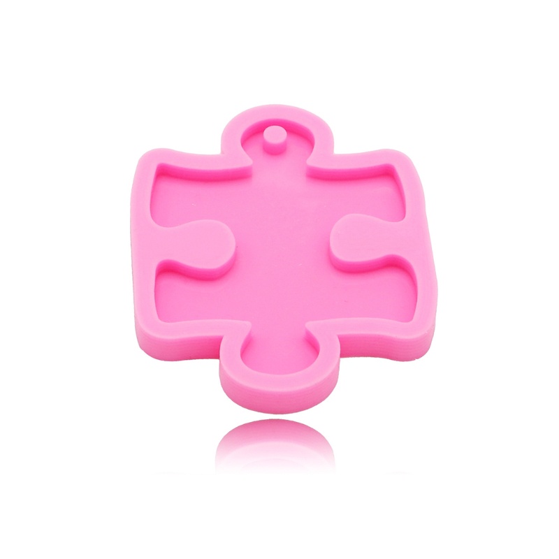 Khuôn Silicone Làm Mặt Vòng cổ / Móc Khóa DIY