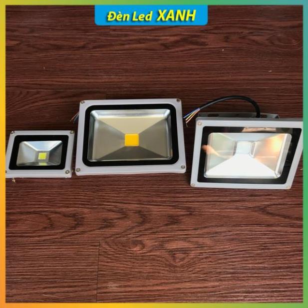 Đèn Pha Led đơn màu 10-20W  trắng, vàng, xanh dương, đỏ...Đèn pha trang trí sân vườn, Cây cối, biển quảng cáo.