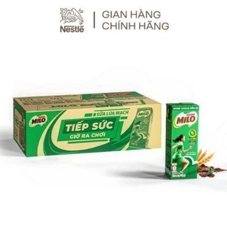 Thùng sữa milo 180ml date 18/7/2022