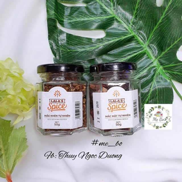 [LALA’s SPICE] GIA VỊ TỰ NHIÊN/HỮU CƠ LALALAND (bột quế, hồi, mắc khén, mắc mật, ...)