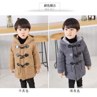 Áo dạ kid lót lông kèm ảnh thật