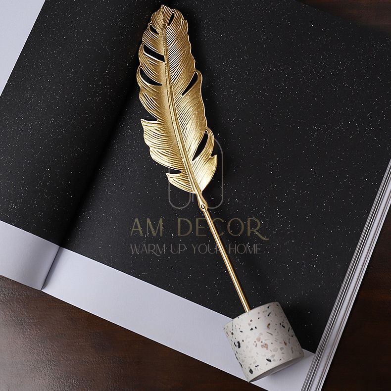 Chiếc lá phong cách Bắc Âu decor trang trí phòng ngủ, phòng khách, quà tặng sang trọng - AM Decor