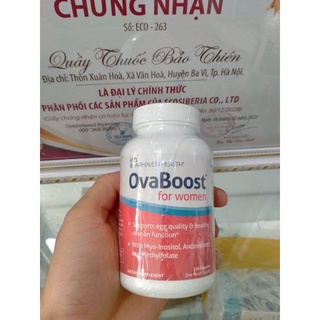OvaBoost viên bổ trứng, hỗ trợ thụ thai